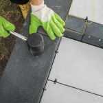 Linia Palissade 12x12x60 Antraciet facet