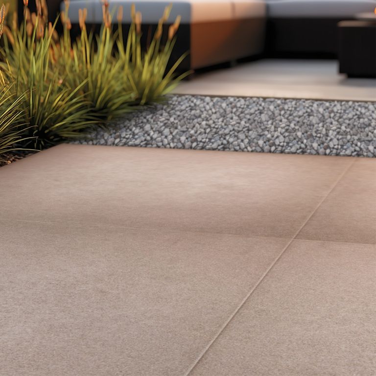 Optimum Tuintegel Taupe KF 60x60x4