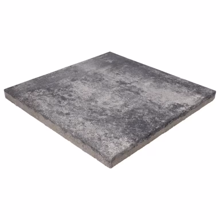 Losse Season Claude 60x60x4 Dusk tegel schuin gezien op witte achtergrond