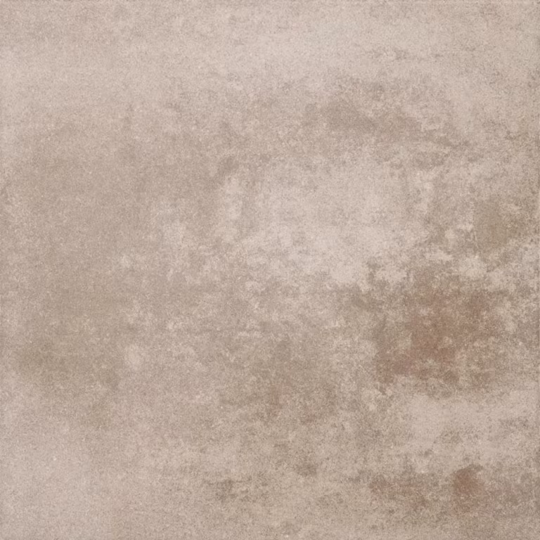 Structuur van Season Claude Sand tegel met roestbruine accenten rechtsonder