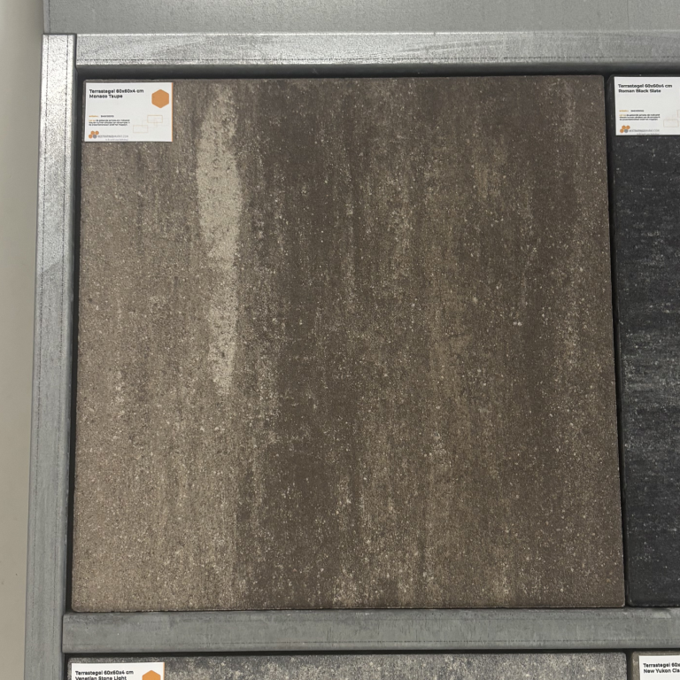 Terrastegel 60x60x4 Mocaco Taupe