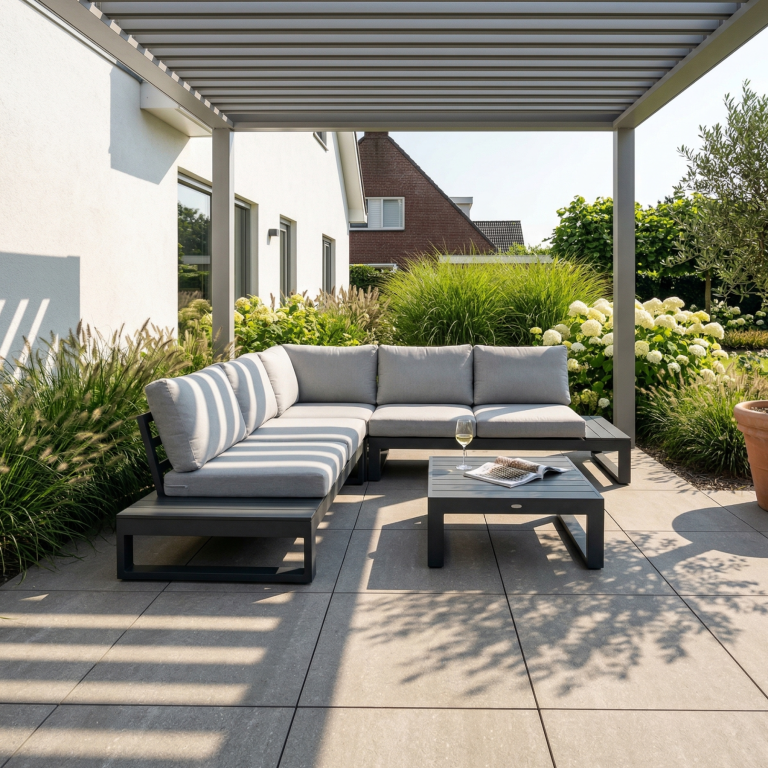 Terrastegel 60x60x4 cm Italian Taupe