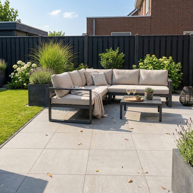 Terrastegel 60x60x4 cm Italian Taupe