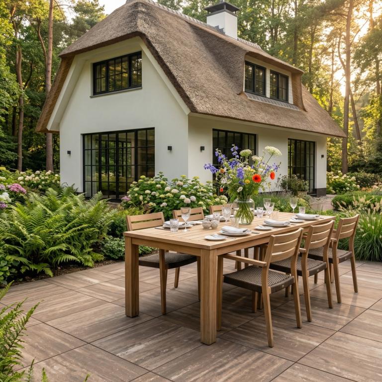 Terrastegel 60x60x4 cm Monaco Taupe