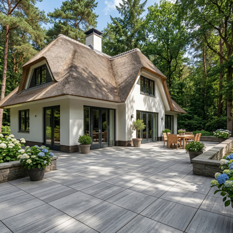 Terrastegel 60x60x4 cm Venetian Stone Light