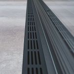 Ultra Drain Blackline Straight Rooster 120 cm