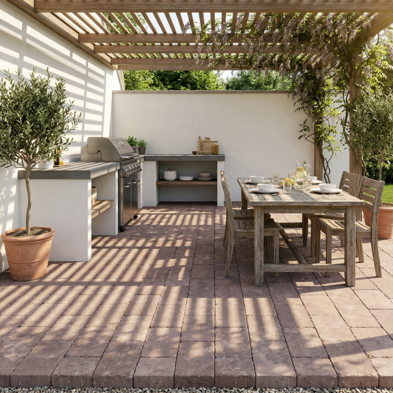 WG Stone Trommelsteen 20x30x6 Bruin