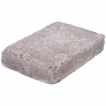 Losse WG Stone Trommelsteen 20x30x6 Taupe schuin van boven met getrommelde randen