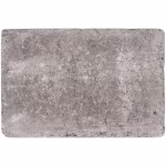 Losse WG Stone Trommelsteen 20x30 Taupe met donkerdere bruingrijze tint op witte achtergrond