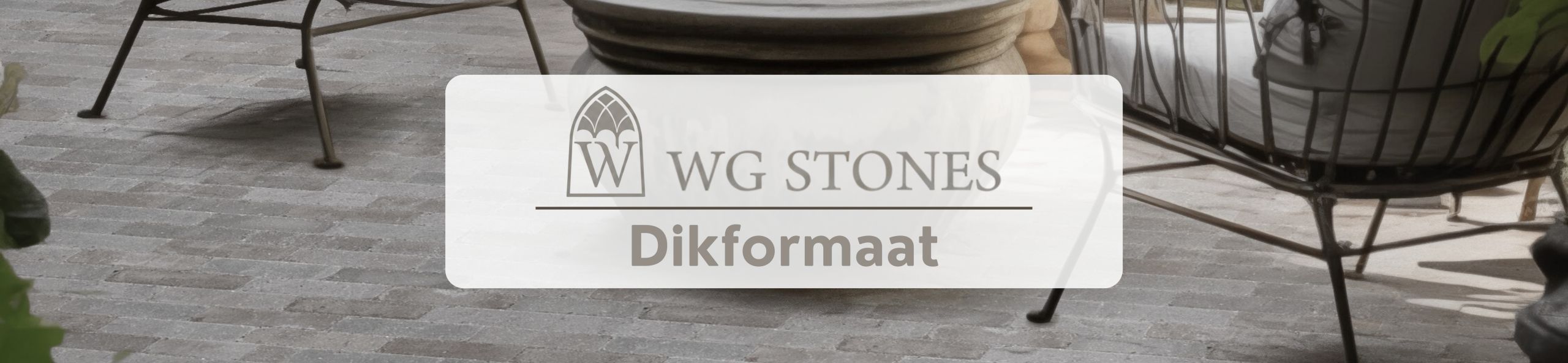 WG Stones Dikformaat