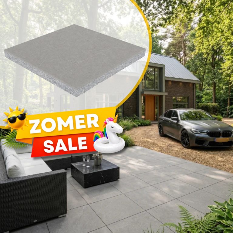 Zomer SALE - KeraQuattro+ 60x60 Willow Ash