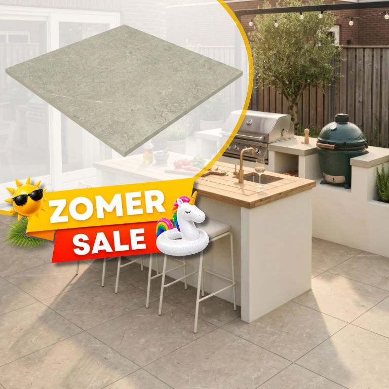 Zomer SALE - KeraTwo 60x60x2 Patschi