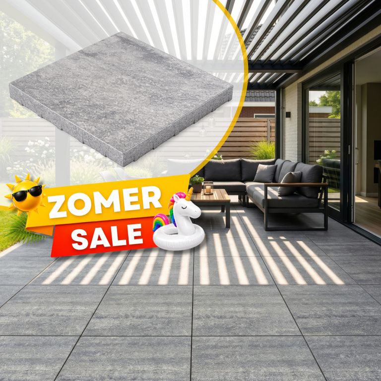 Zomer SALE - Terrastegel 60x60x4 cm New Yukon Classic