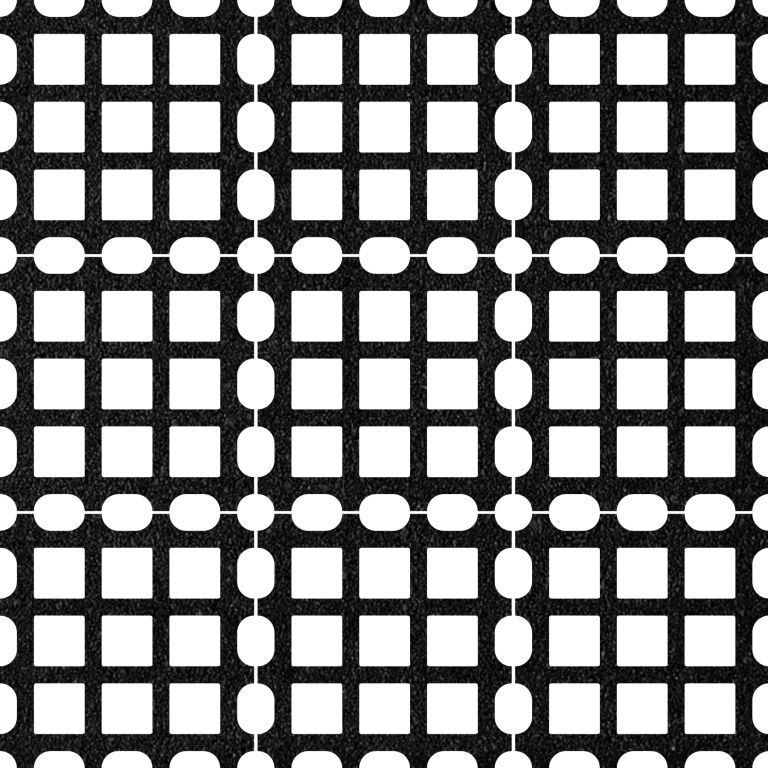 Aqua drain tegel 30x30x8 cm nero