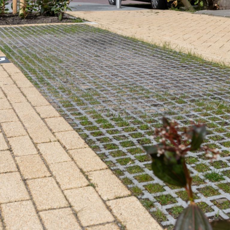 Aqua drain tegel 30x30x8 cm nero