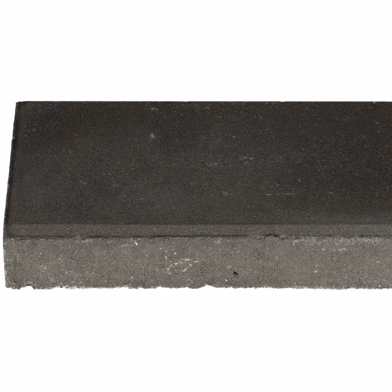 Betontegel 15x30x4.5 zwart KOMO