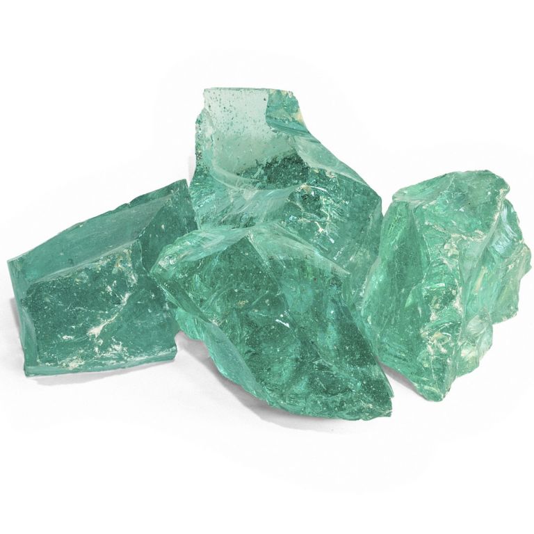 Glas Turquoise 100-300 mm Gaasbox 900 KG Redsun