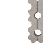 Grastegel 41x61x12cm MP grijs vlak grasbeton