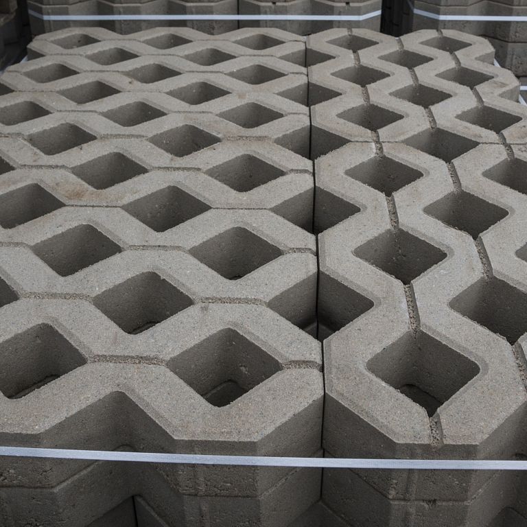 Grastegel 60x40x8 cm Grijs-2