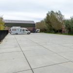 Industrieplaat 135x135x12 cm betonplaat met hijsvoorziening grijs