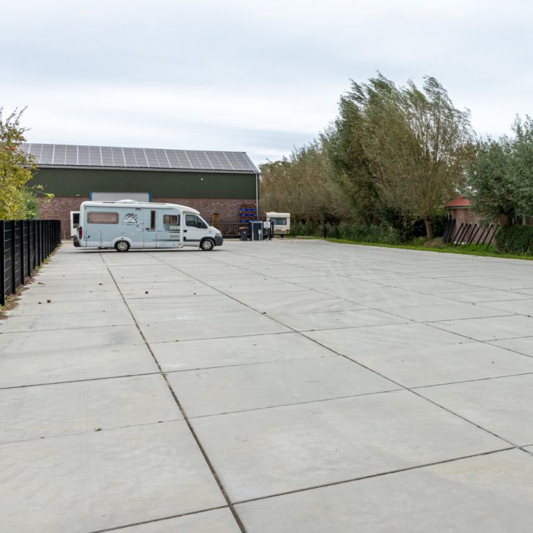 Industrieplaat 135x135x12 cm betonplaat met hijsvoorziening grijs