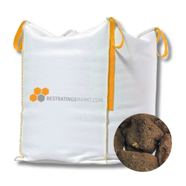 Lavastenen 50-80 mm Gaasbox 600 KG Redsun BM