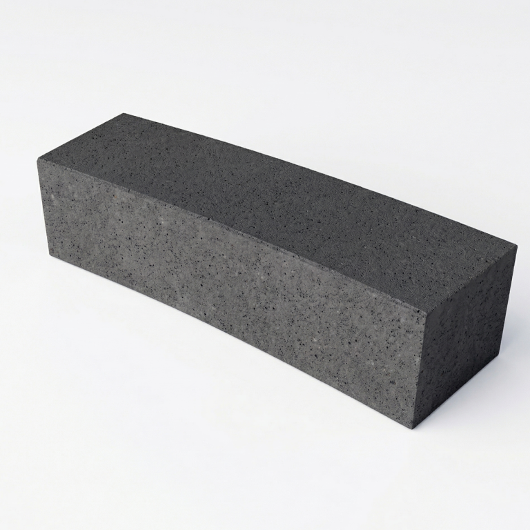 Schellevis Zitelement Curve 200x60x47 cm Antraciet