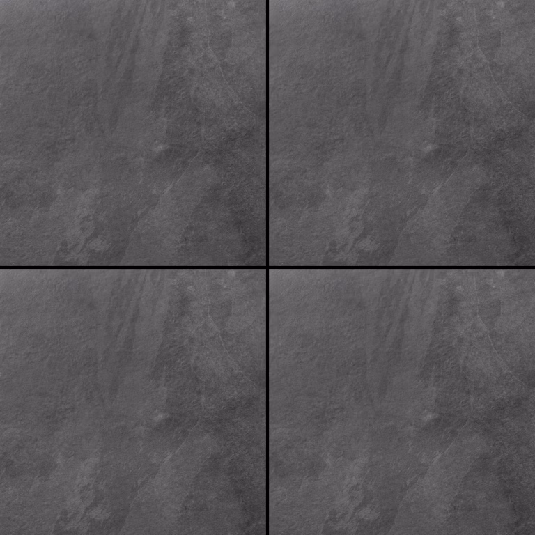 SolidSquare 60×60 tegel Durban Slate Black Berry