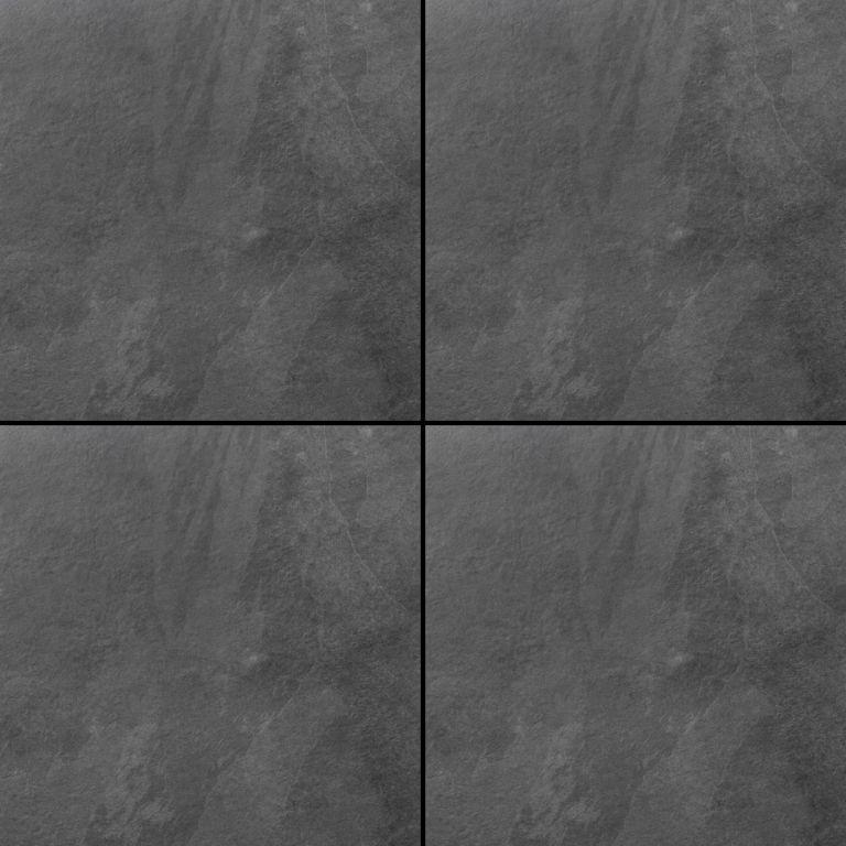 SolidSquare 60×60 tegel Durban Slate Black Berry