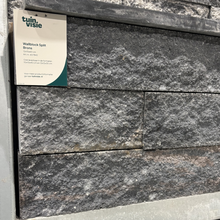 Wallblock Split Brons