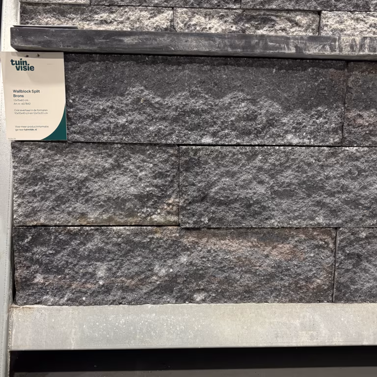 Wallblock Split Brons