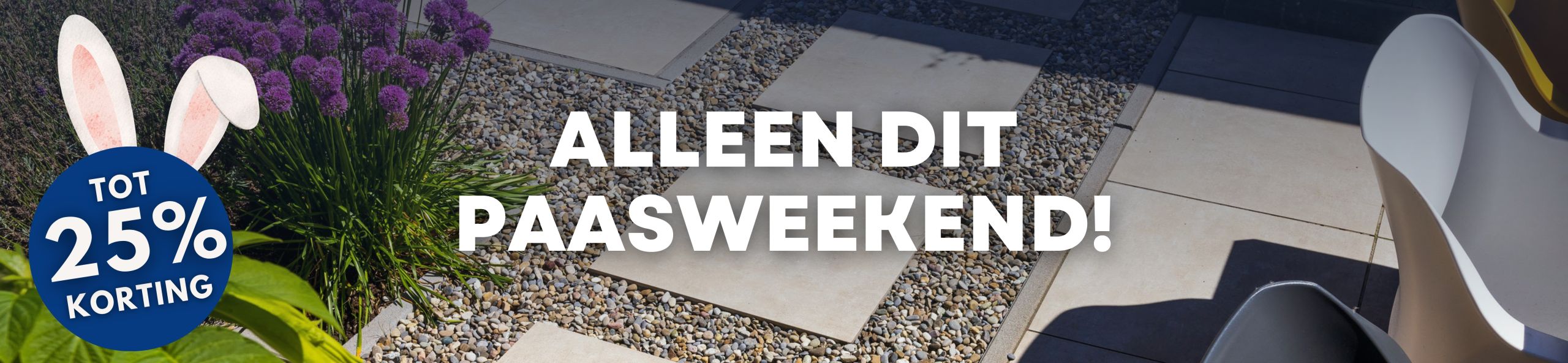 Alleen dit paasweekend