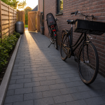 Betonklinkers 8 cm Antraciet