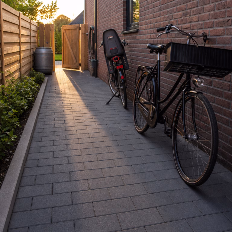 Betonklinkers 8 cm Antraciet