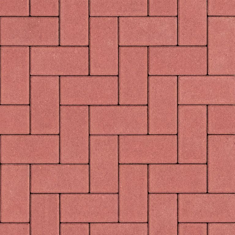 Betonklinkers 8 cm Rood