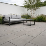 Betontegel 40x60x5 cm Grijs met facet KOMO