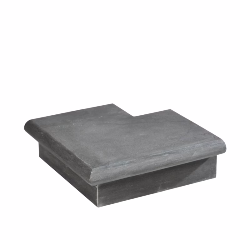 Blue Stone traptrede gezoet met neus hoek uitwendig 50_35x15 cm
