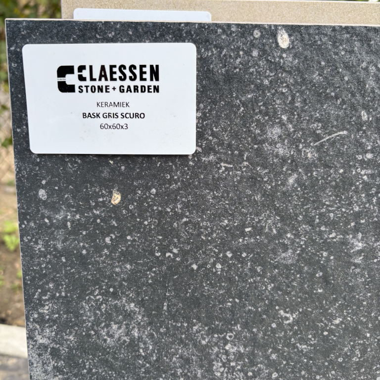 Claessen 60x60x3 Pavimentos Bask Gris Scuro
