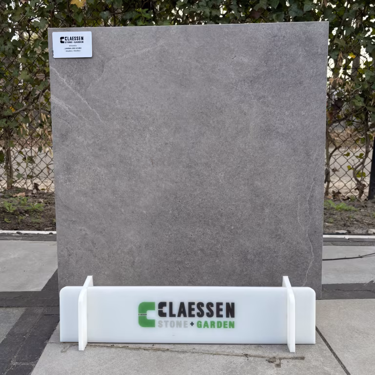 Claessen 60x60x3 Pavimentos Lamina Gris Scuro