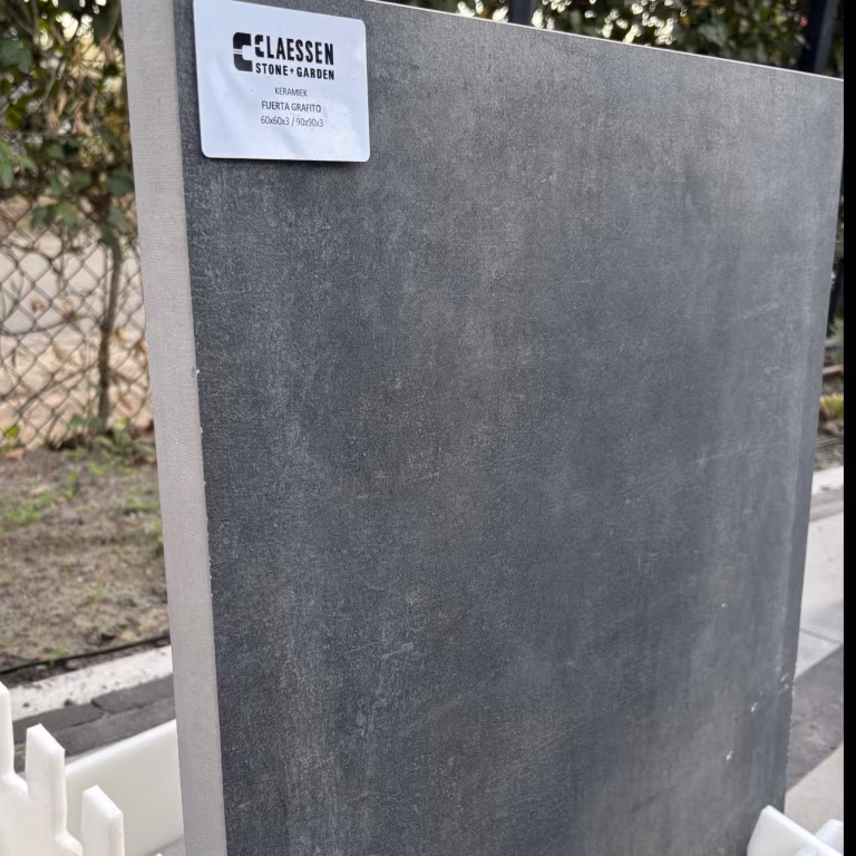 Claessen 90x90x3 Pavimentos Fuerte Grafito