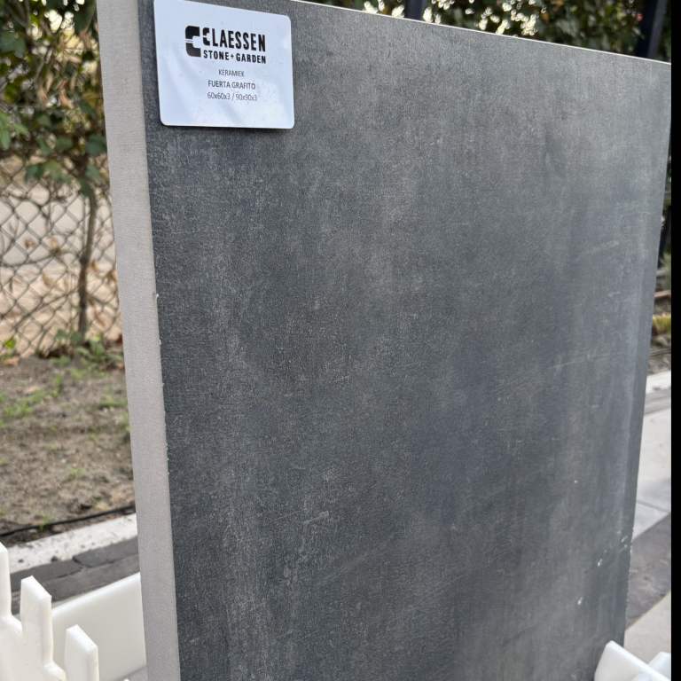 Claessen 90x90x3 Pavimentos Fuerte Grafito