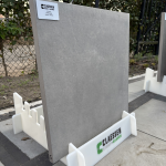 Claessen 90x90x3 Pavimentos Fuerte Gris