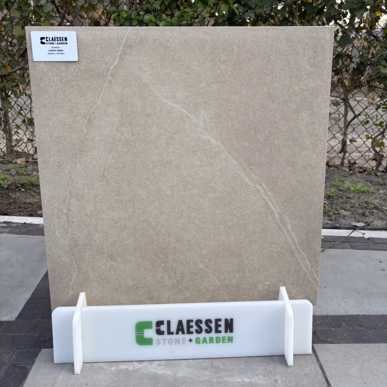 Claessen 90x90x3 Pavimentos Lamina Crema