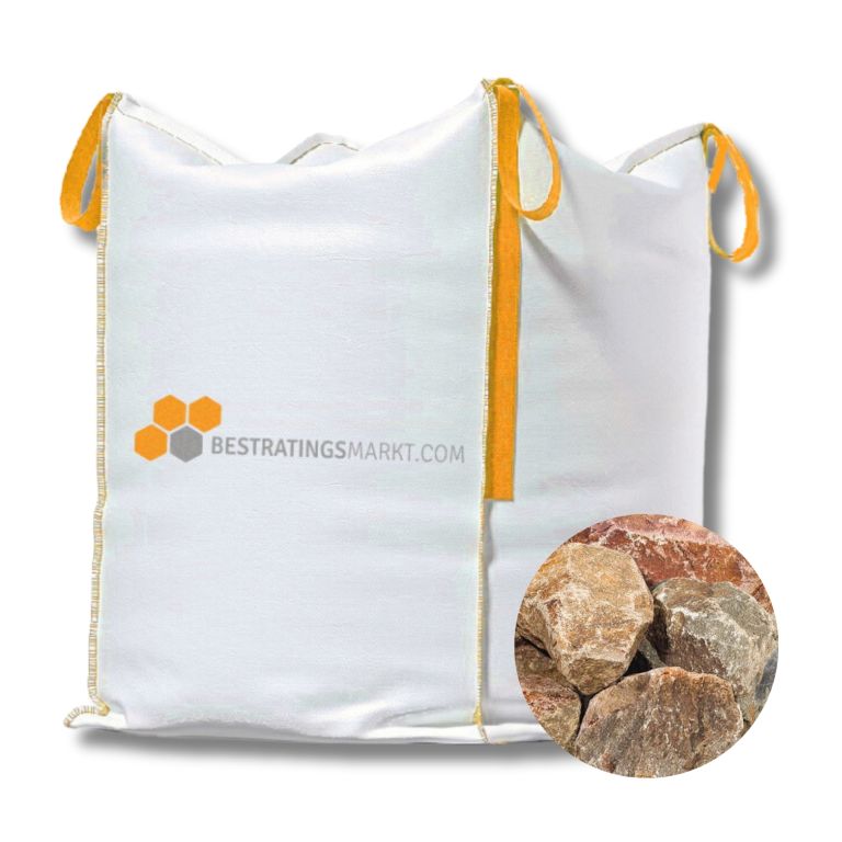 Grauwacke brokken 80-200 mm Mini Bigbag - 500 kg