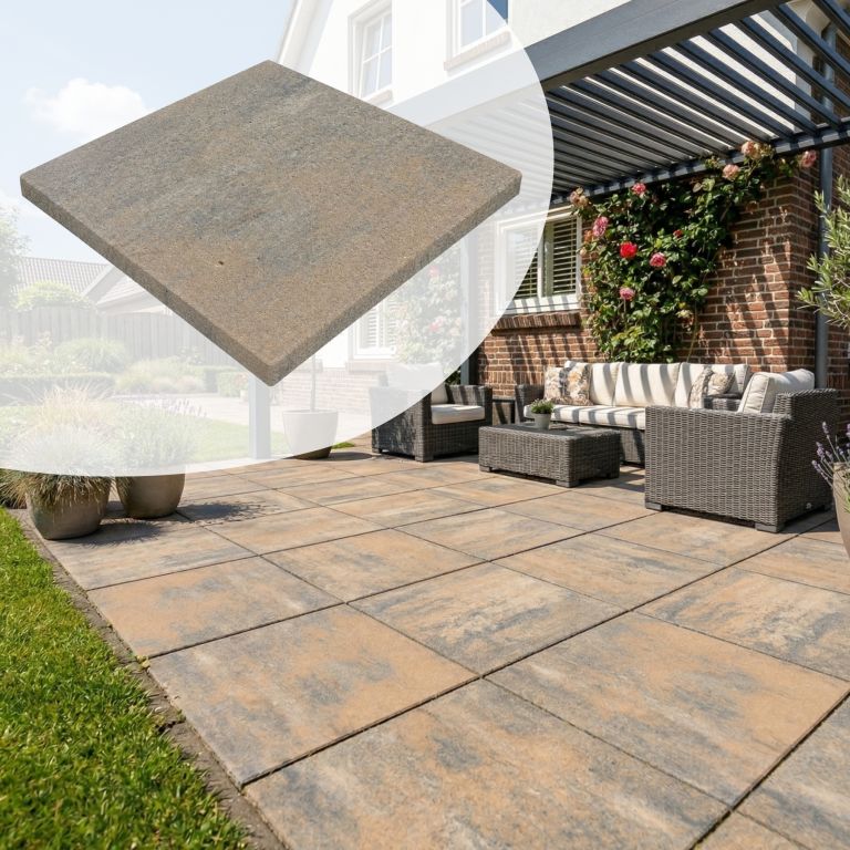 PromoStone 60x60x4 Aardbruin