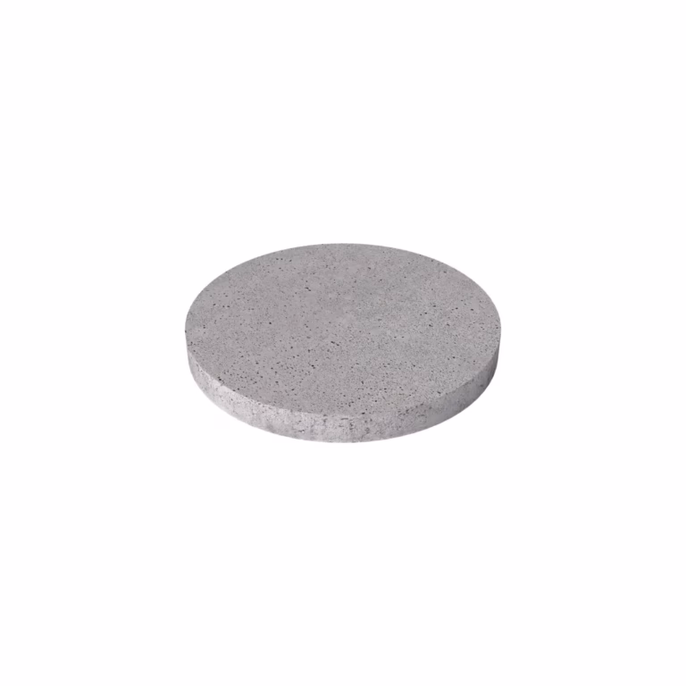 Schellevis Oud Hollandse Tegel Rond Ø 80 x 7 cm Grijs
