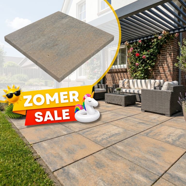 WK Deal - PromoStone 60x60x4 Aardbruin