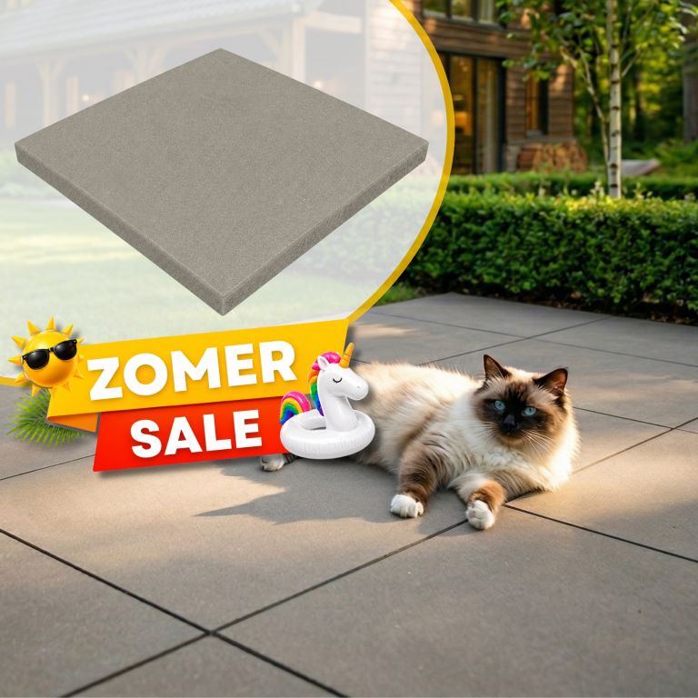 WK Deal - PromoStone 60x60x4 Grijs