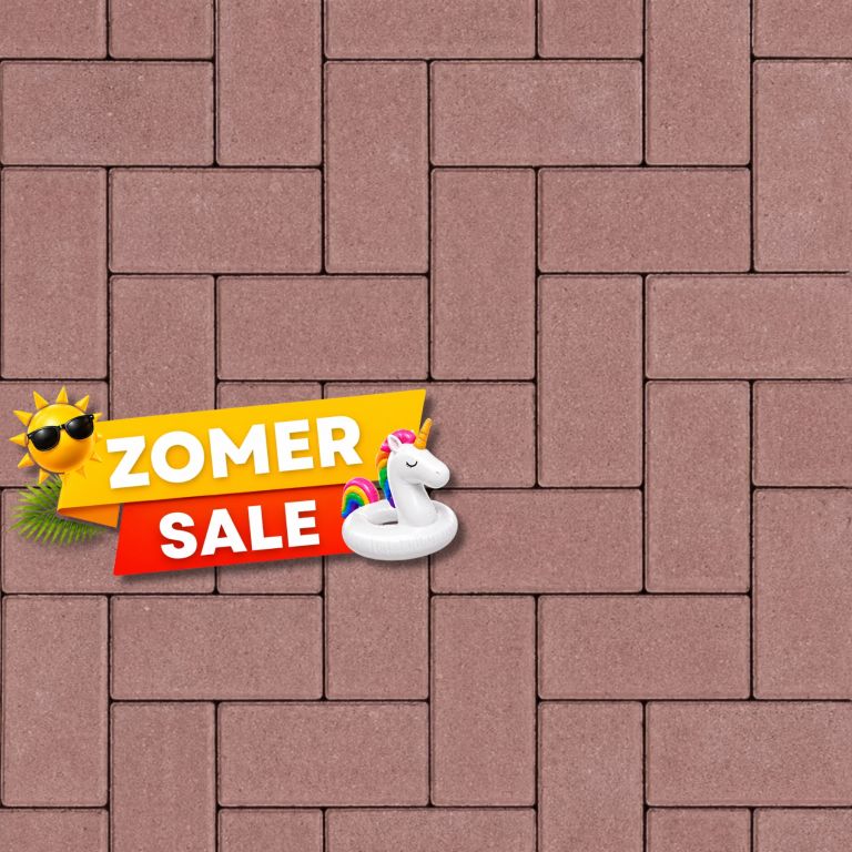 Zomer SALE - Betonklinkers 8 cm Heide