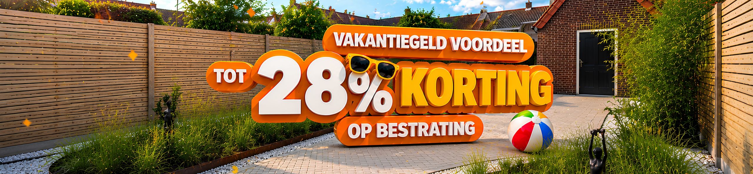 Actie Vakantiegeld Bestrating